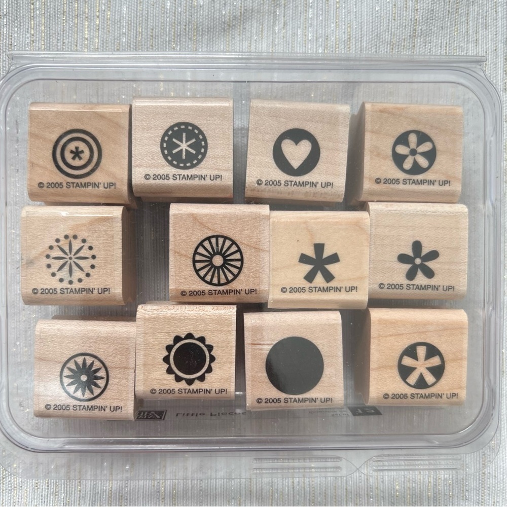 Stampin’ Up! Set of 12, called Little Pieces